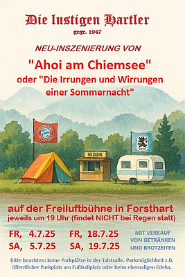 Banner Ahoi am Chiemsee - die lustigen Hartler