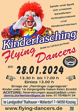Banner Kinderfasching
