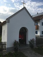 Logo Maiandacht Ruckasing, geänderte Anfangszeit 