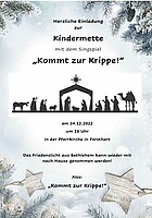 Logo Kindermette mit Singspiel