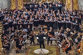 Banner …dann geh auf Gottes Regenbogen … – Ein musikalischer Lobpreis mit neuer Musik für Chor und Orchester