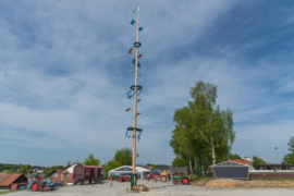 Banner Ausfahrt zum Maifest Forsthart